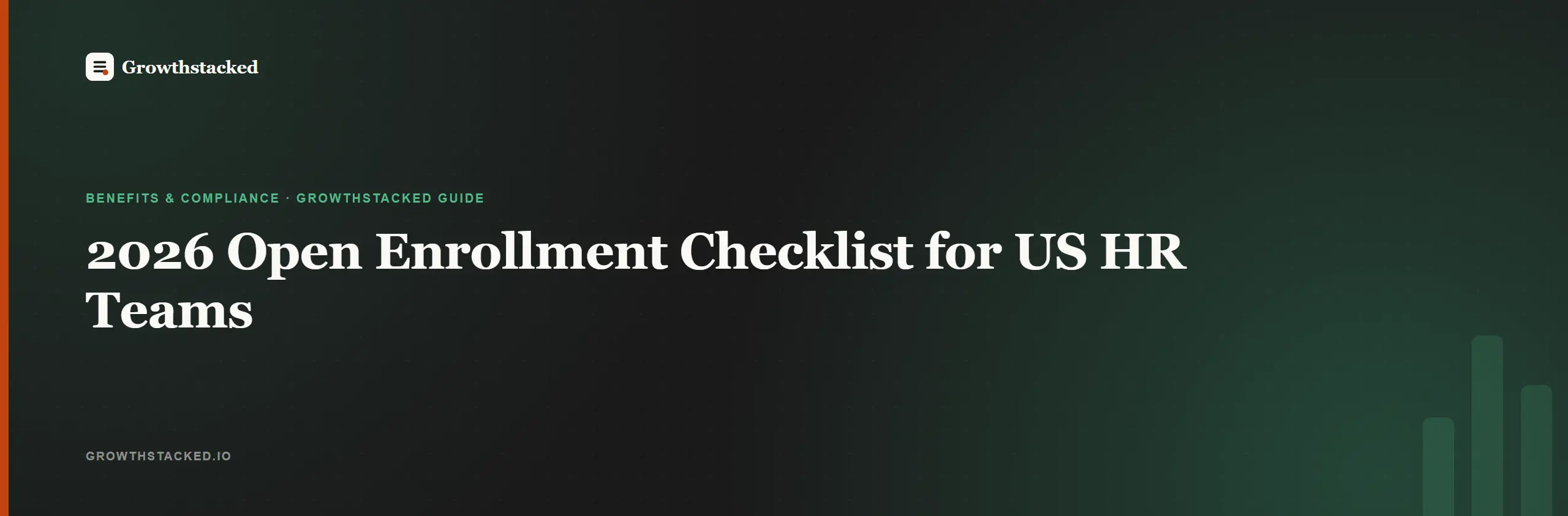 2026 open enrollment checklist for us hr teams